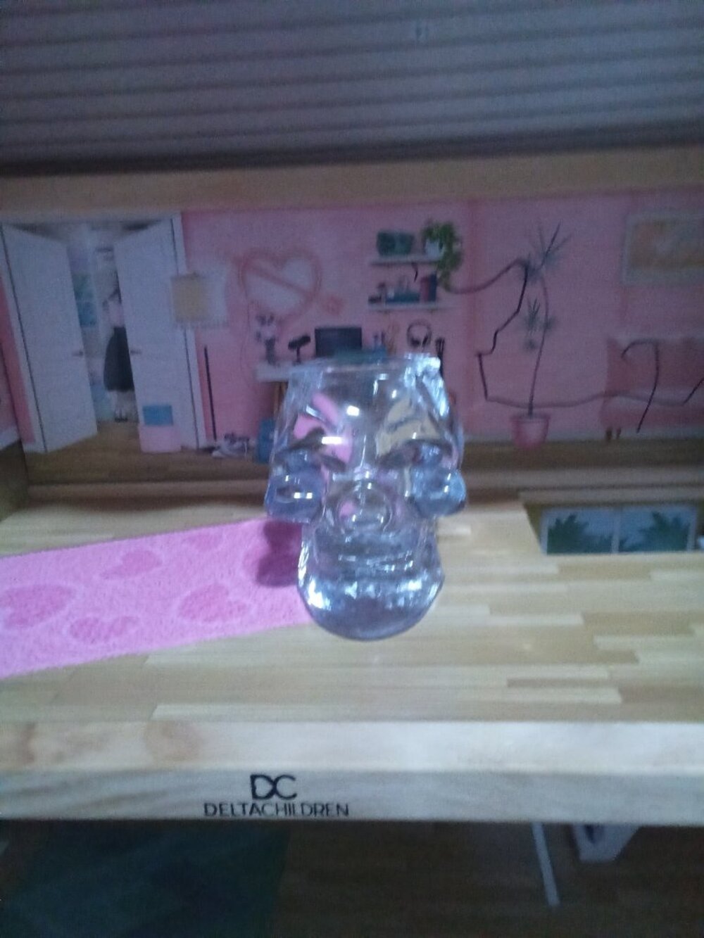 Glass Skull Head